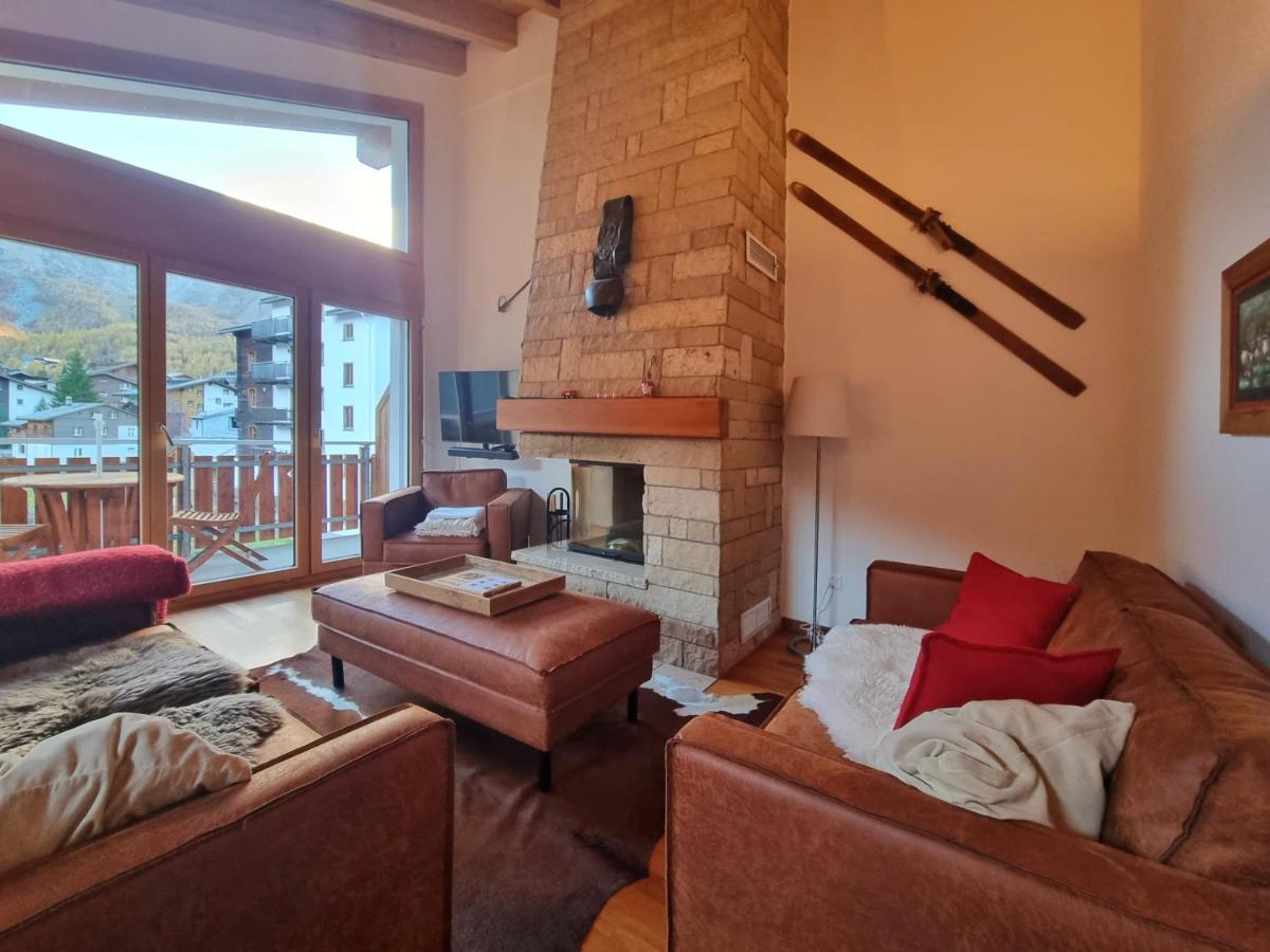 Haus Serac Saas Fee Exteriér fotografie